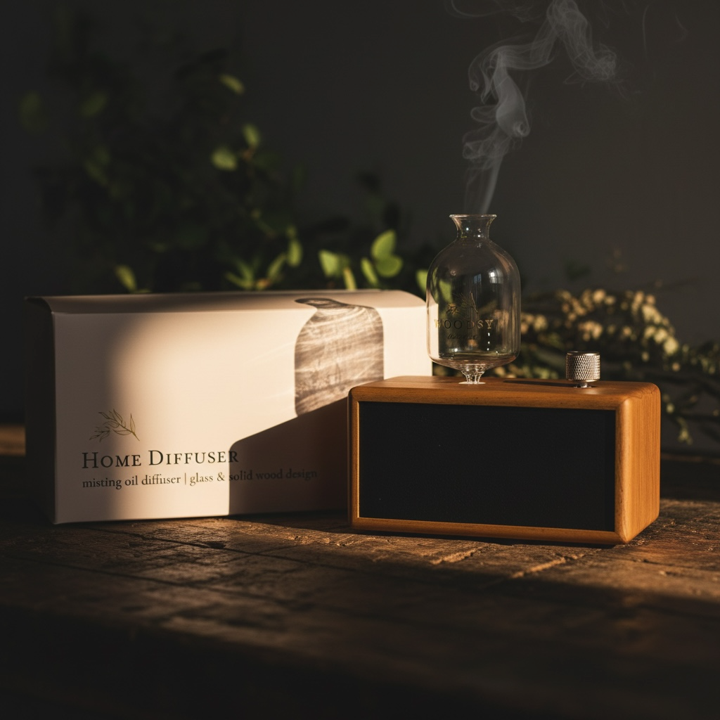 Woodsy Signature Home Diffuser | Waterless Nebulizing Oil Diffuser