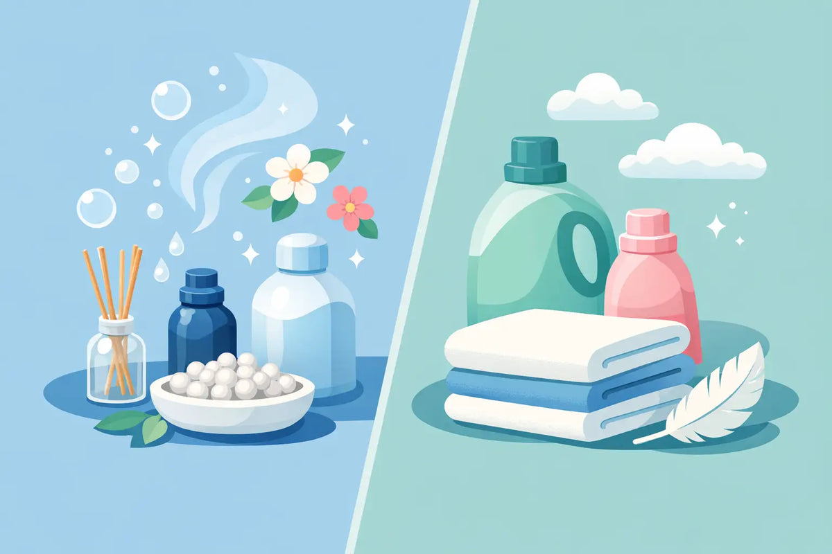 Laundry Fragrance vs Fabric Softener Compared
