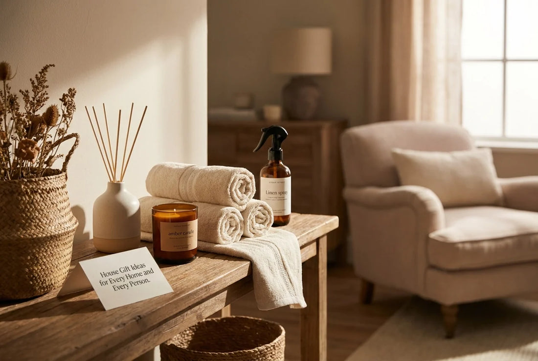Professional header image for list-based article: House Gift Ideas for Every Home and Every Person