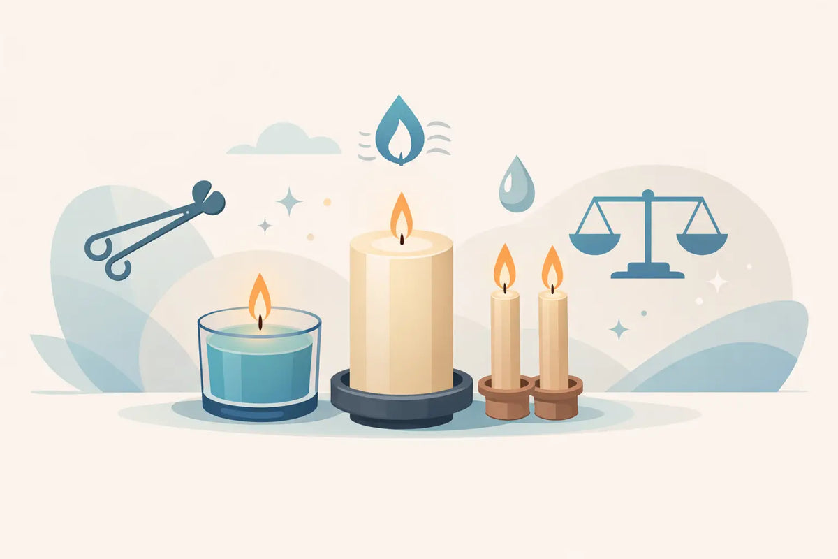 What Makes Candles Burn Evenly? A Better Burn
