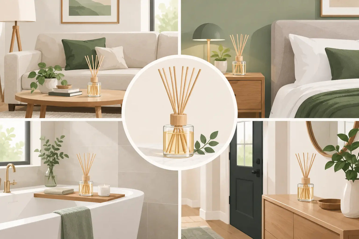 A Guide to Reed Diffuser Placement at Home