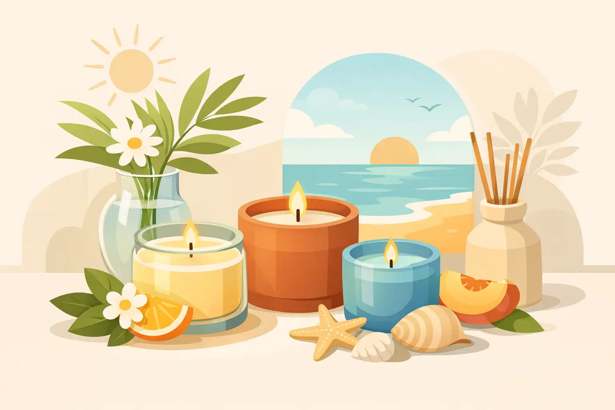 Summer Candle Scents for a Beautiful Home