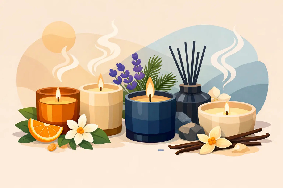 A Guide to Candle Scent Families for Your Home