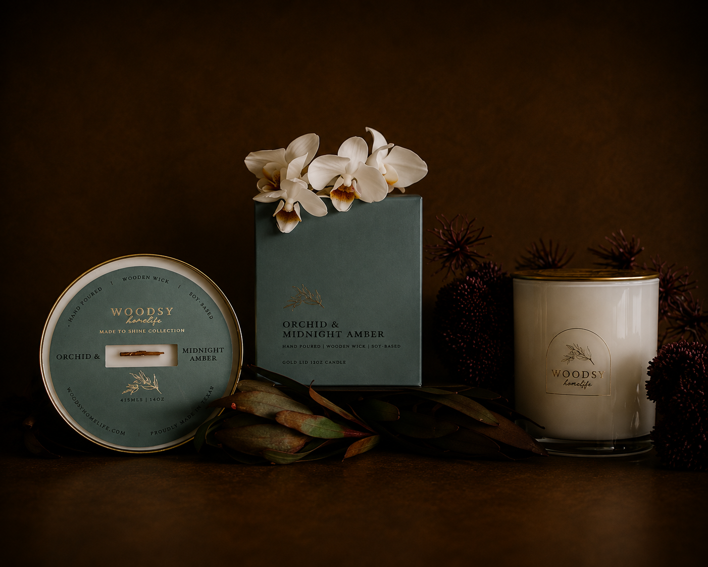 Orchid & Midnight Amber