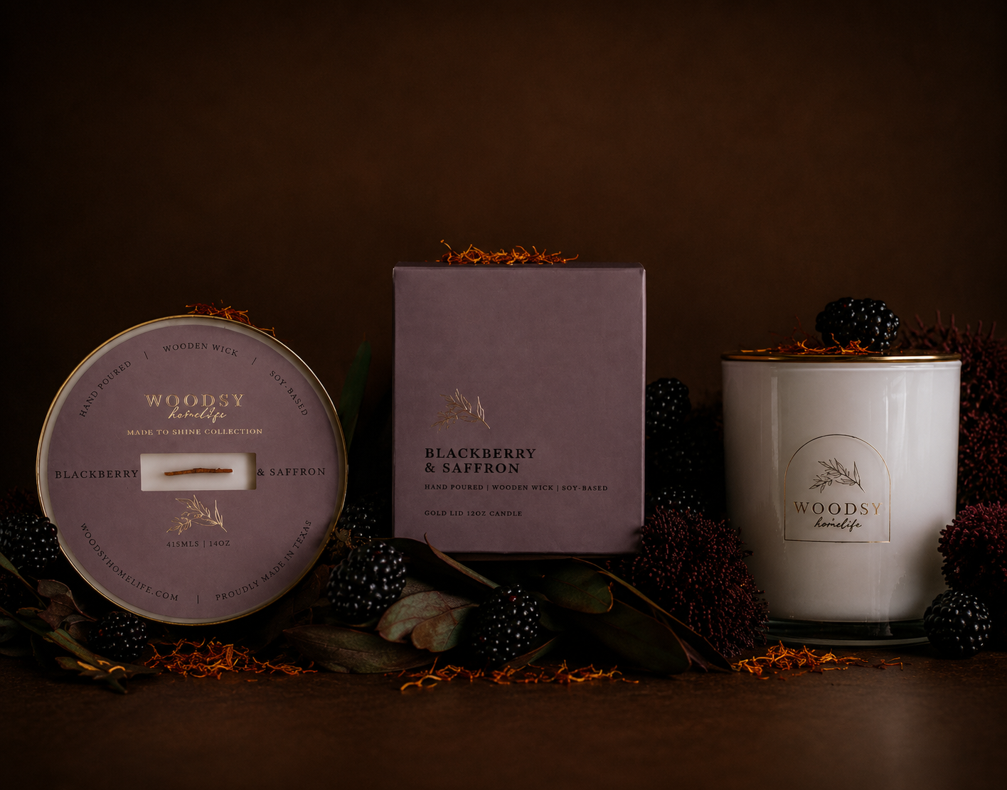 Blackberry & Saffron