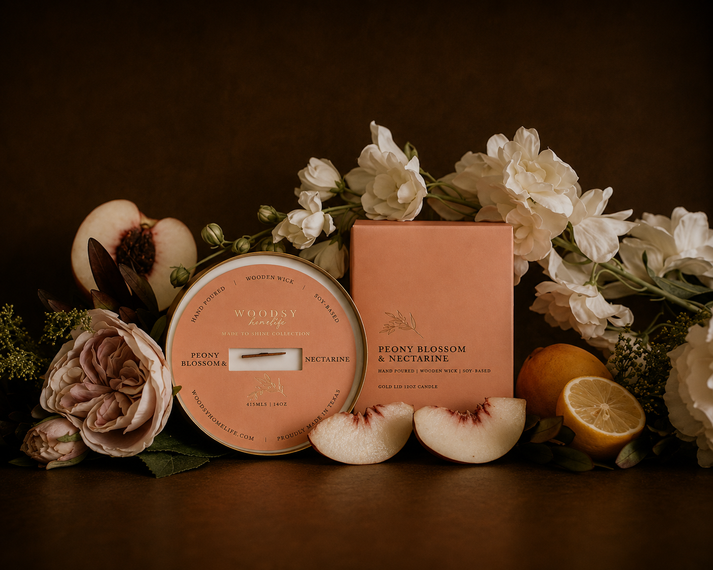Peony Blossom and Necatrine