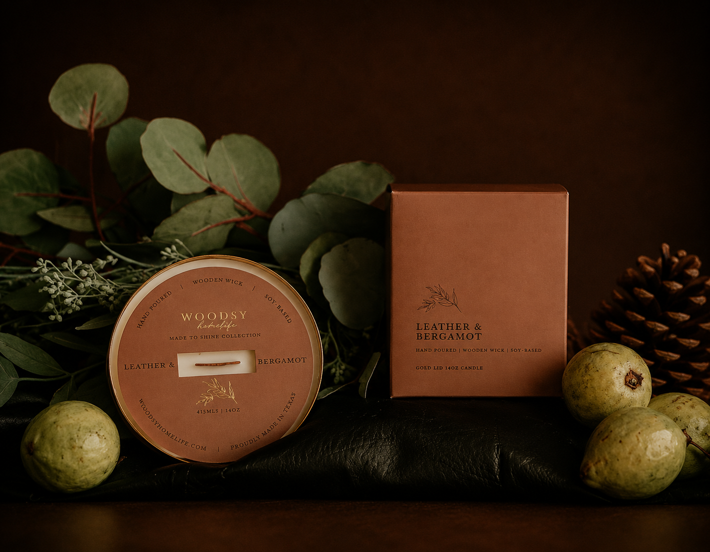 Leather & Bergamot