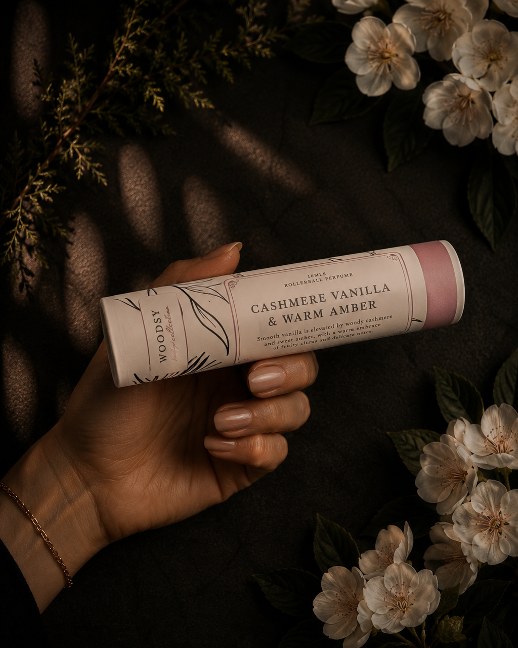 Cashmere Vanilla & Warm Amber- Roll-On Perfume