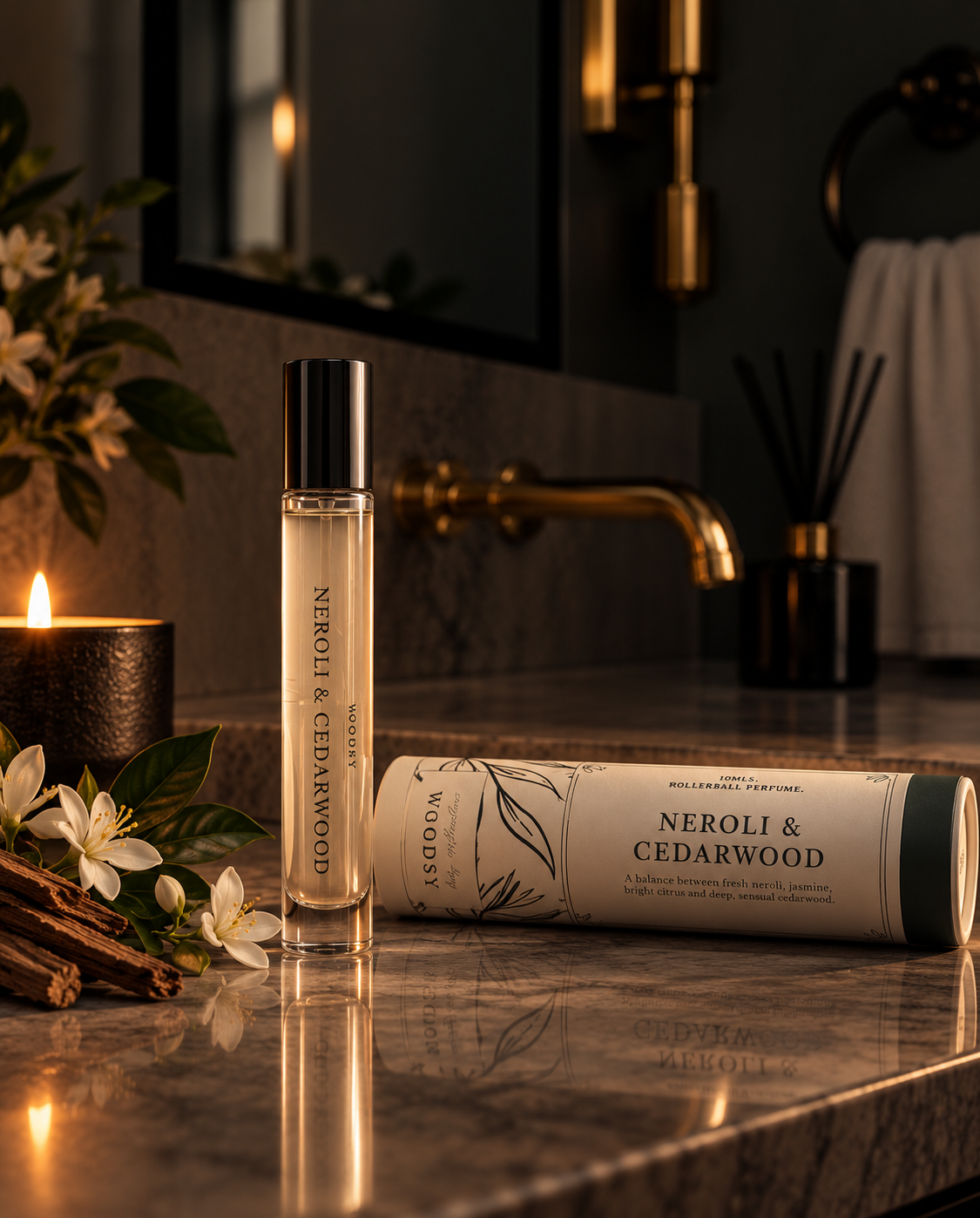 Neroli & Cedarwood Roll-On Cologne