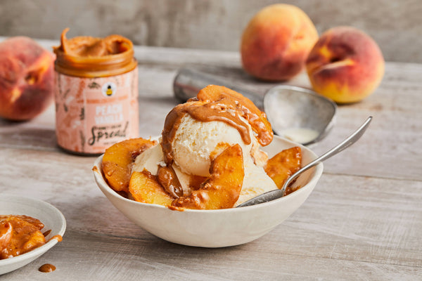 NEW! Peach Vanilla Honey Cream Spread