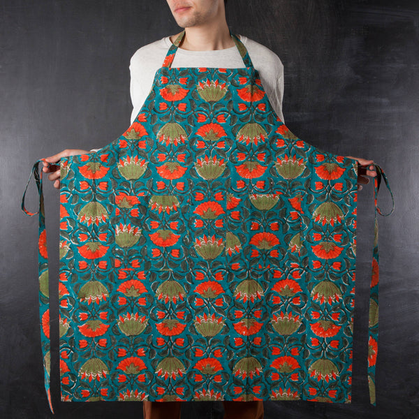 Allure Block Print Apron