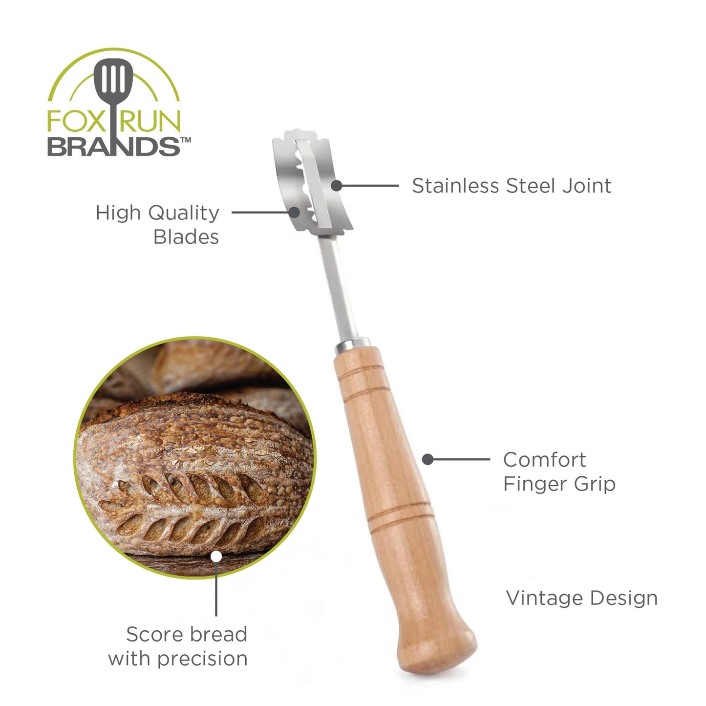 Stainless Steel Bread Lame With Handle