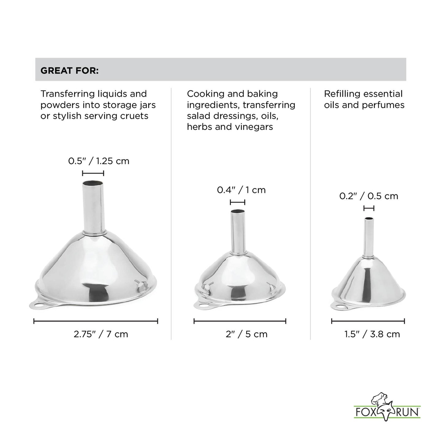 Stainless Steel Funnel