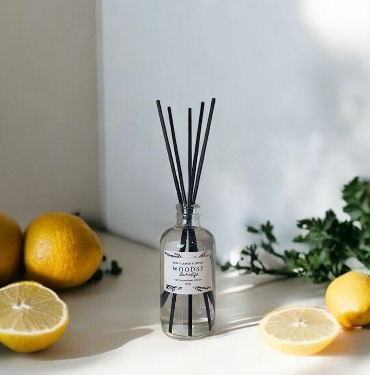 Fresh Lemon & Thyme Reed Diffuser