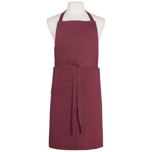 Wine Stonewash Apron