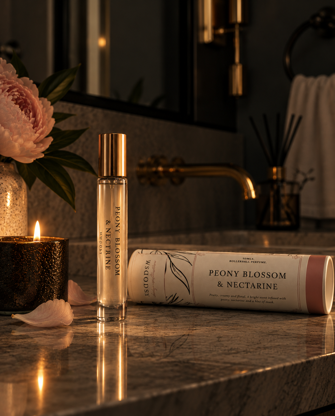 Peony Blossom & Nectarine Roll-On Perfume