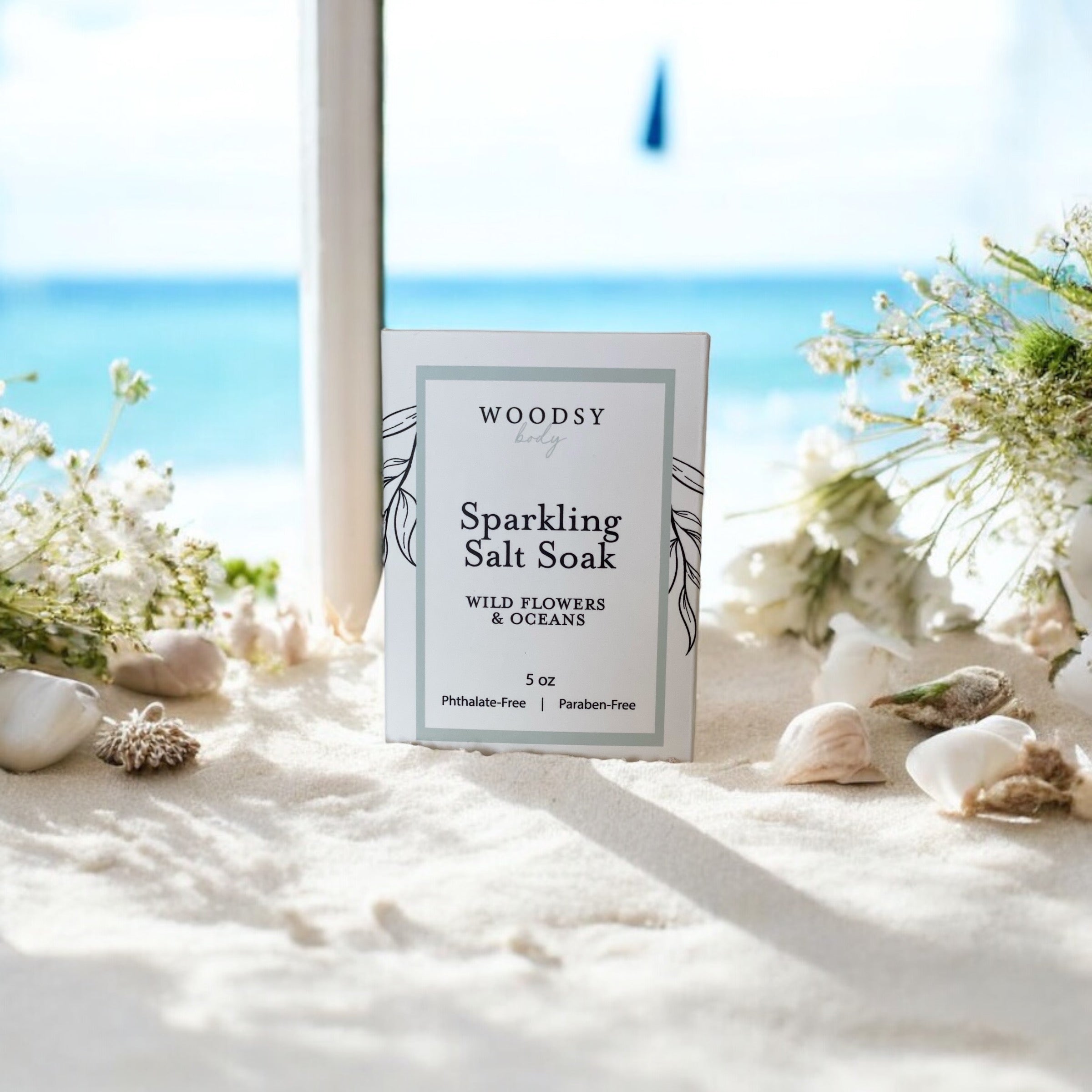 Wild Flowers & Oceans-Sparkling Salt Soak 5oz