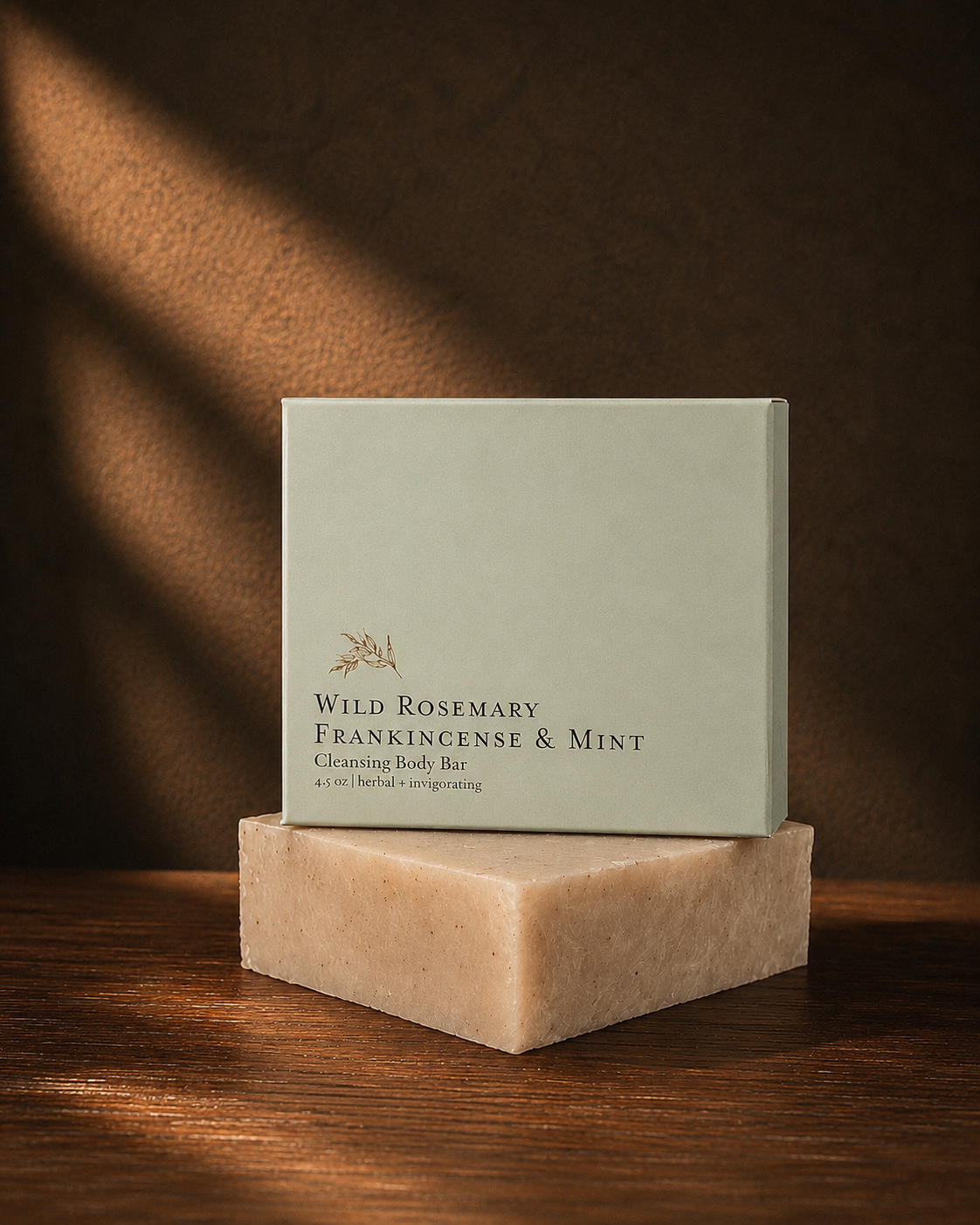 Wild Rosemary, Frankincense & Mint | Cleansing Body Bars
