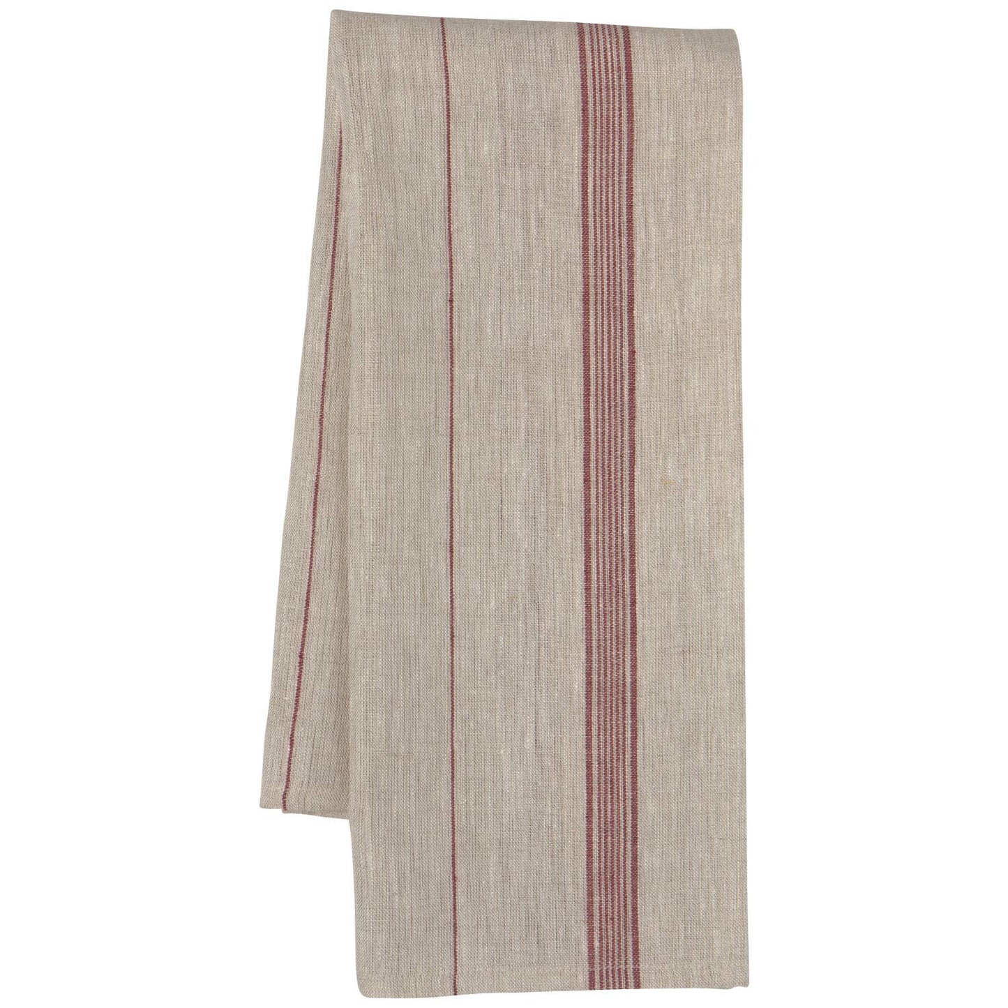 Wine Maison Stripe Linen Dishtowel