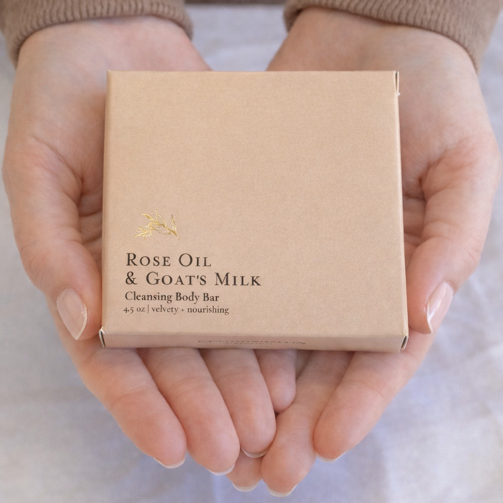 Rose Oil & Goats Milk | Cleansing Body Bars