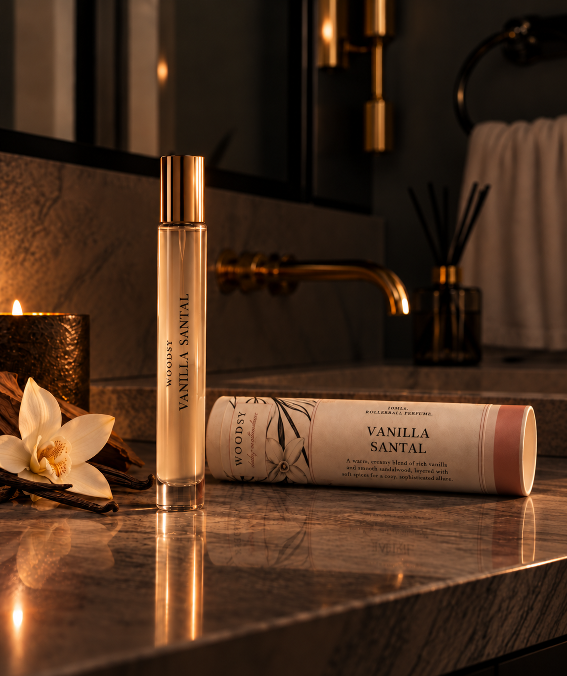 Vanilla Santal Roll-On Perfume