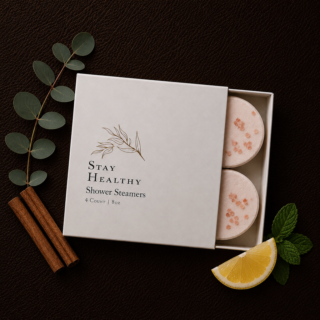 Stay Healthy- Immunity Blend l Shower Steamer Gift Set