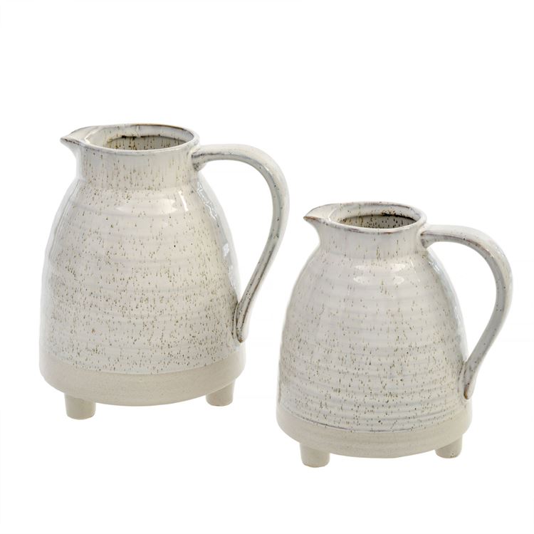 Footed Pitcher -Small