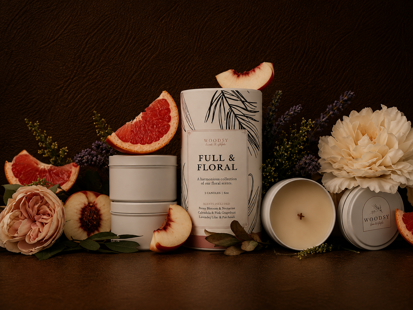 Full & Floral - 3 Candle Discovery Set