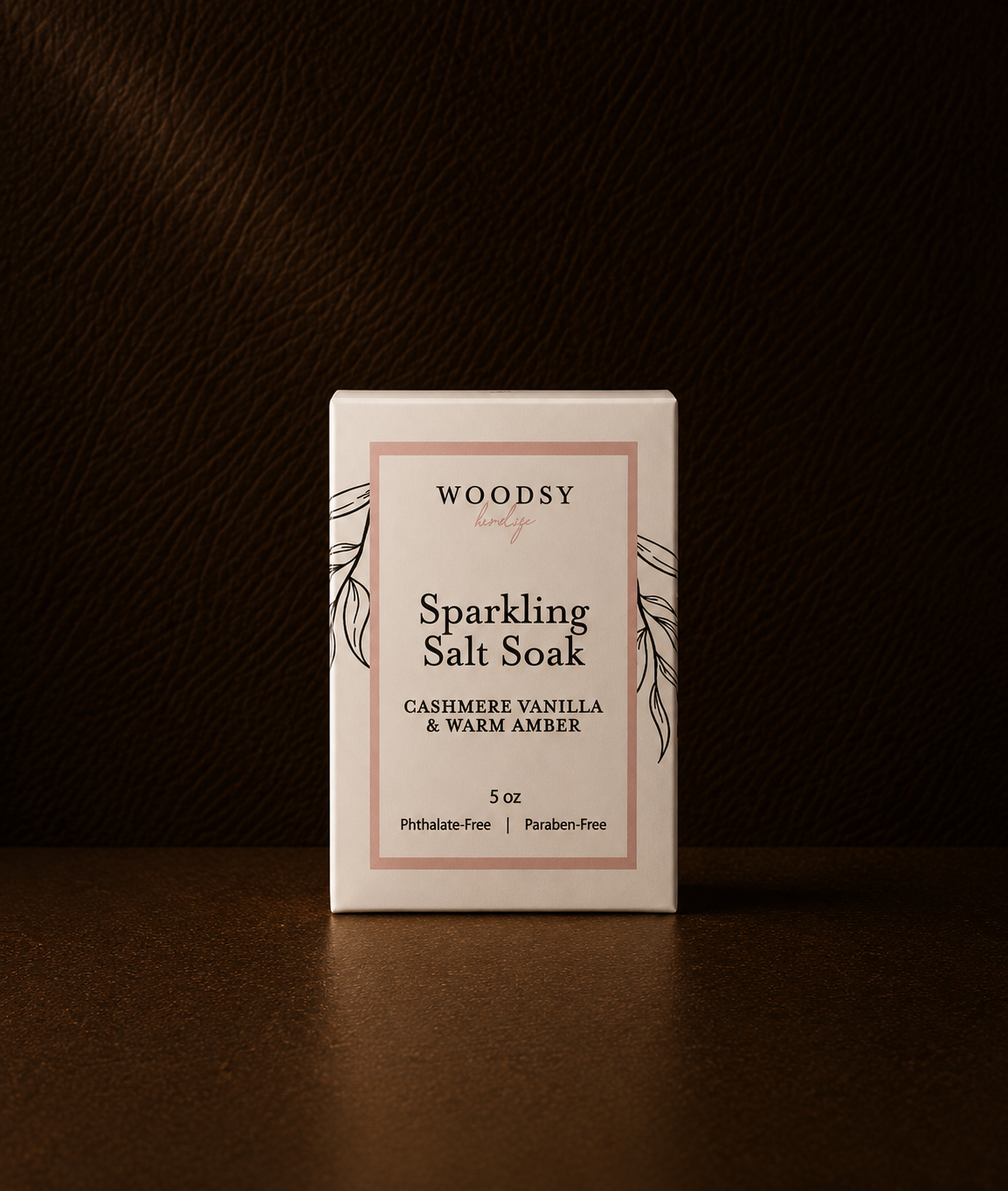 Cashmere Vanilla & Warm Amber Sparkling Salt Soak