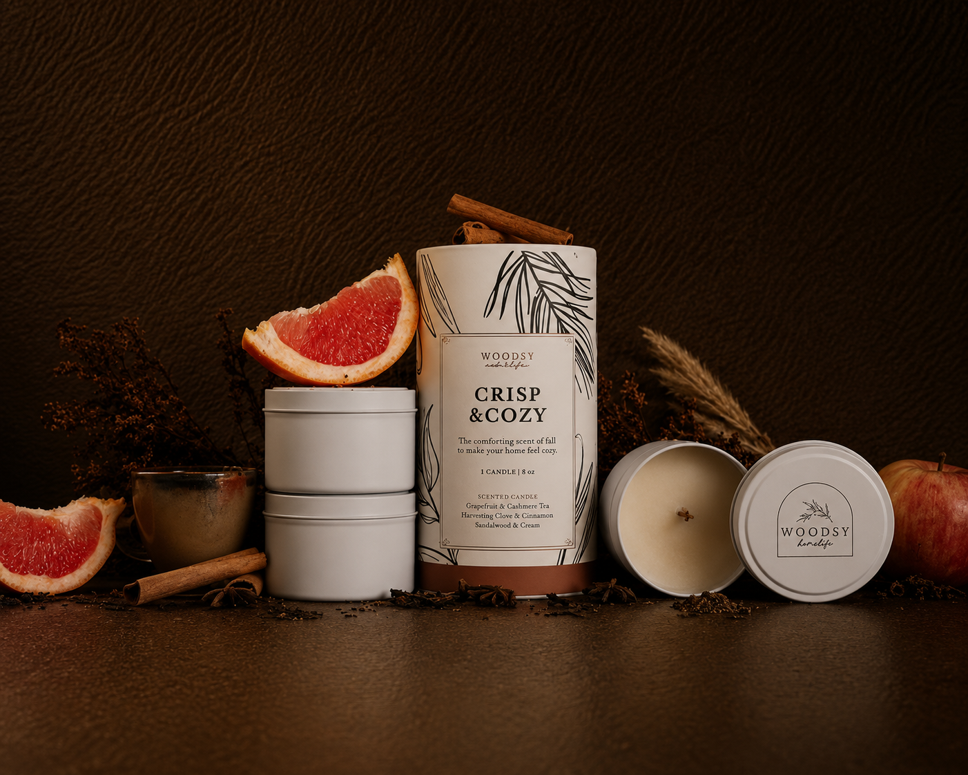Crisp & Cozy - 3 Candle Discovery Set