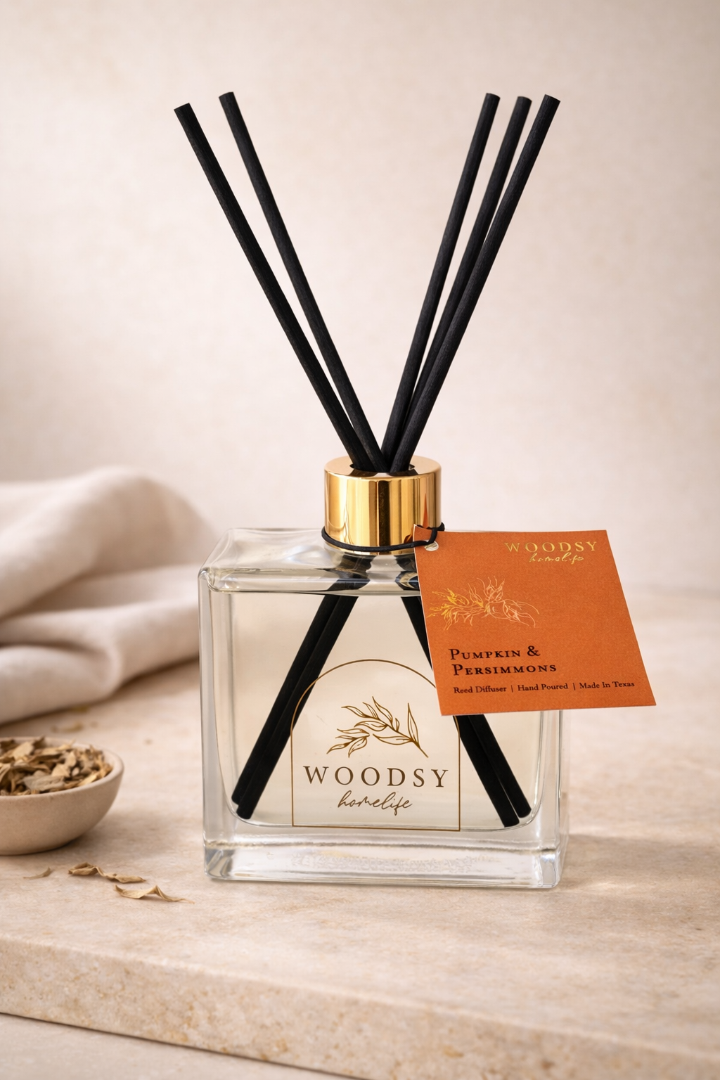 Pumpkin & Persimmons Luxury Reed Diffuser