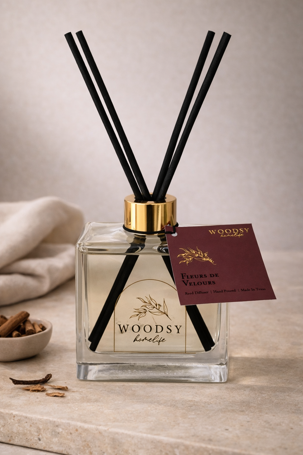 Fleurs De Velours Luxury Reed Diffuser