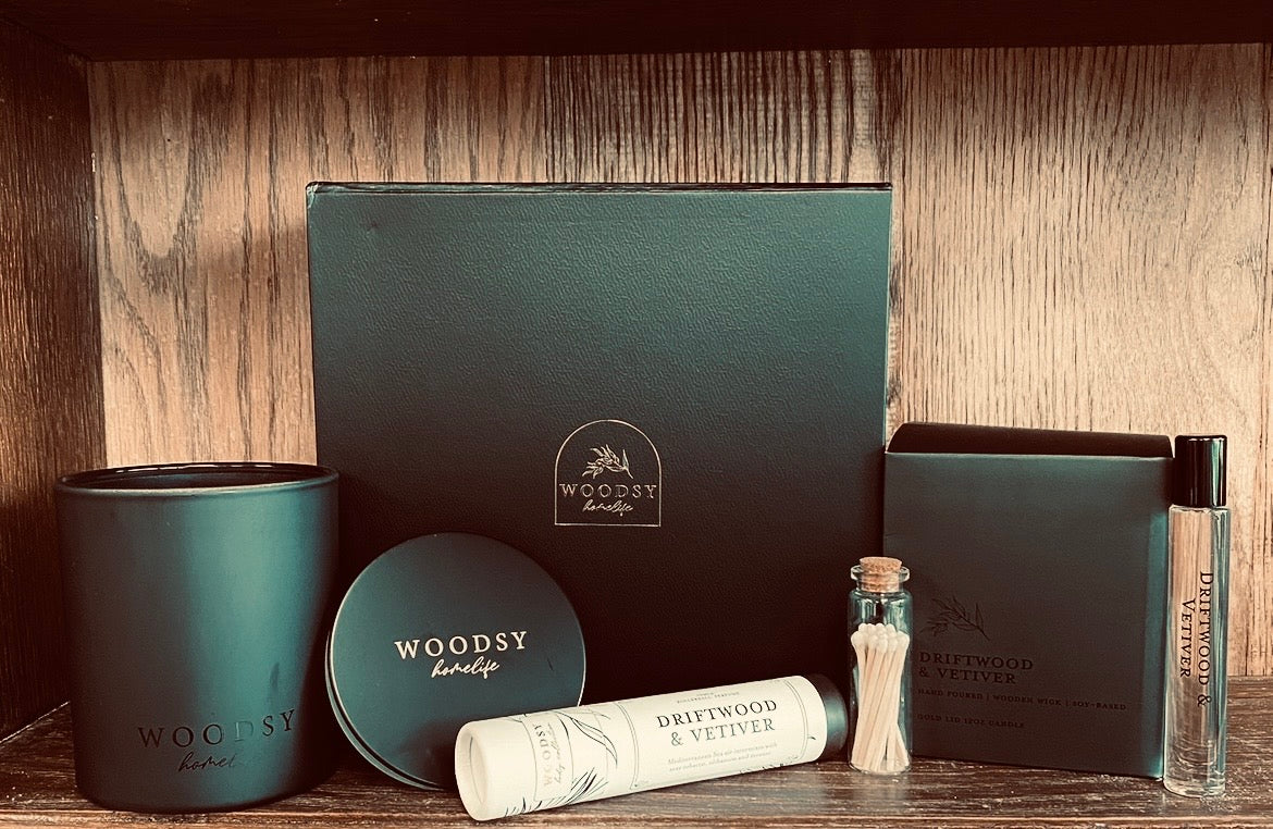 Driftwood & Vetiver -For Him- A Fathers Day Gift Box