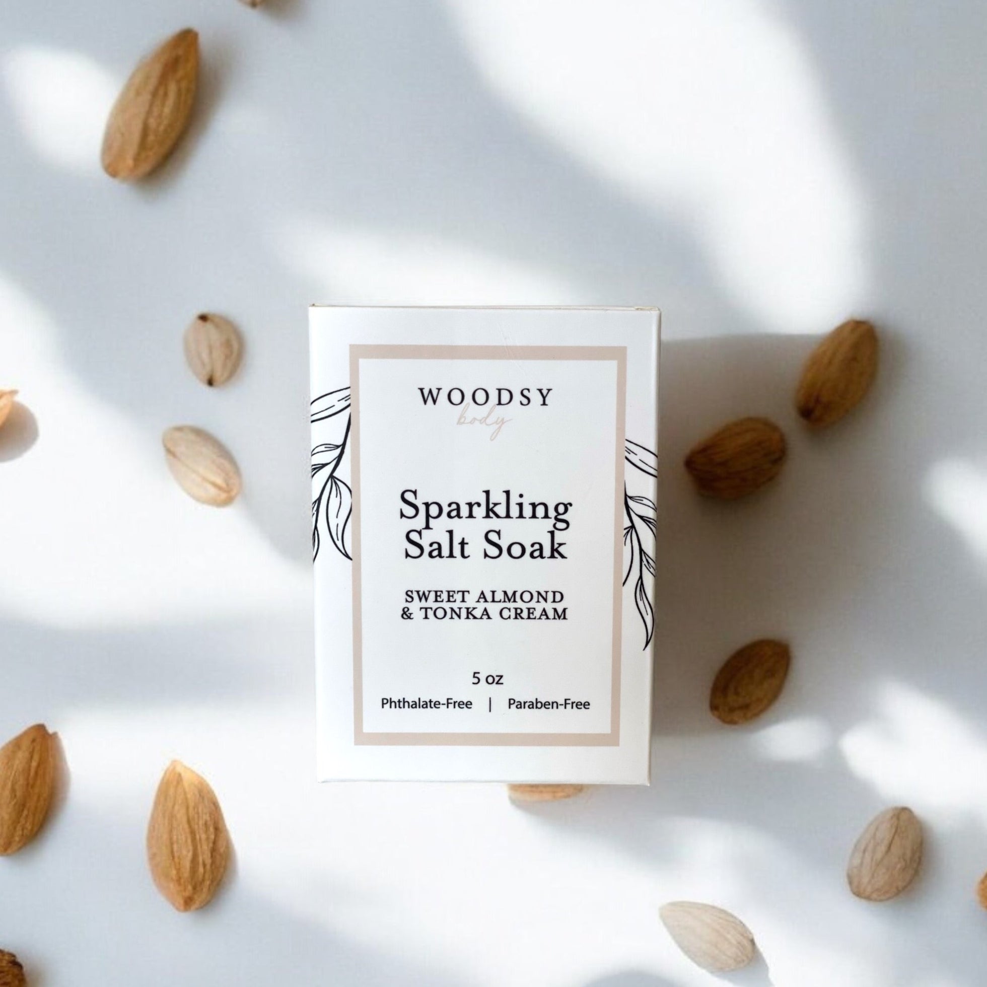 Sparkling Salt Soak - Sweet Almond & Tonka Cream