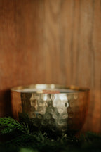Juniper & Balsam Fir  l  Solid Brass 14oz Soy Candle