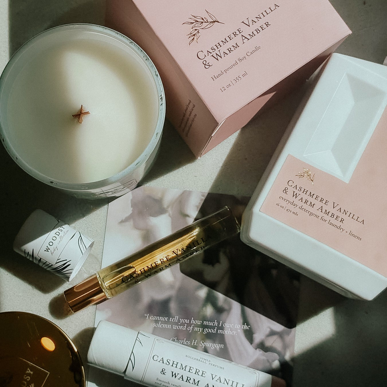 Cashmere Vanilla & Warm Amber - Mothers Day Boxed Bundle