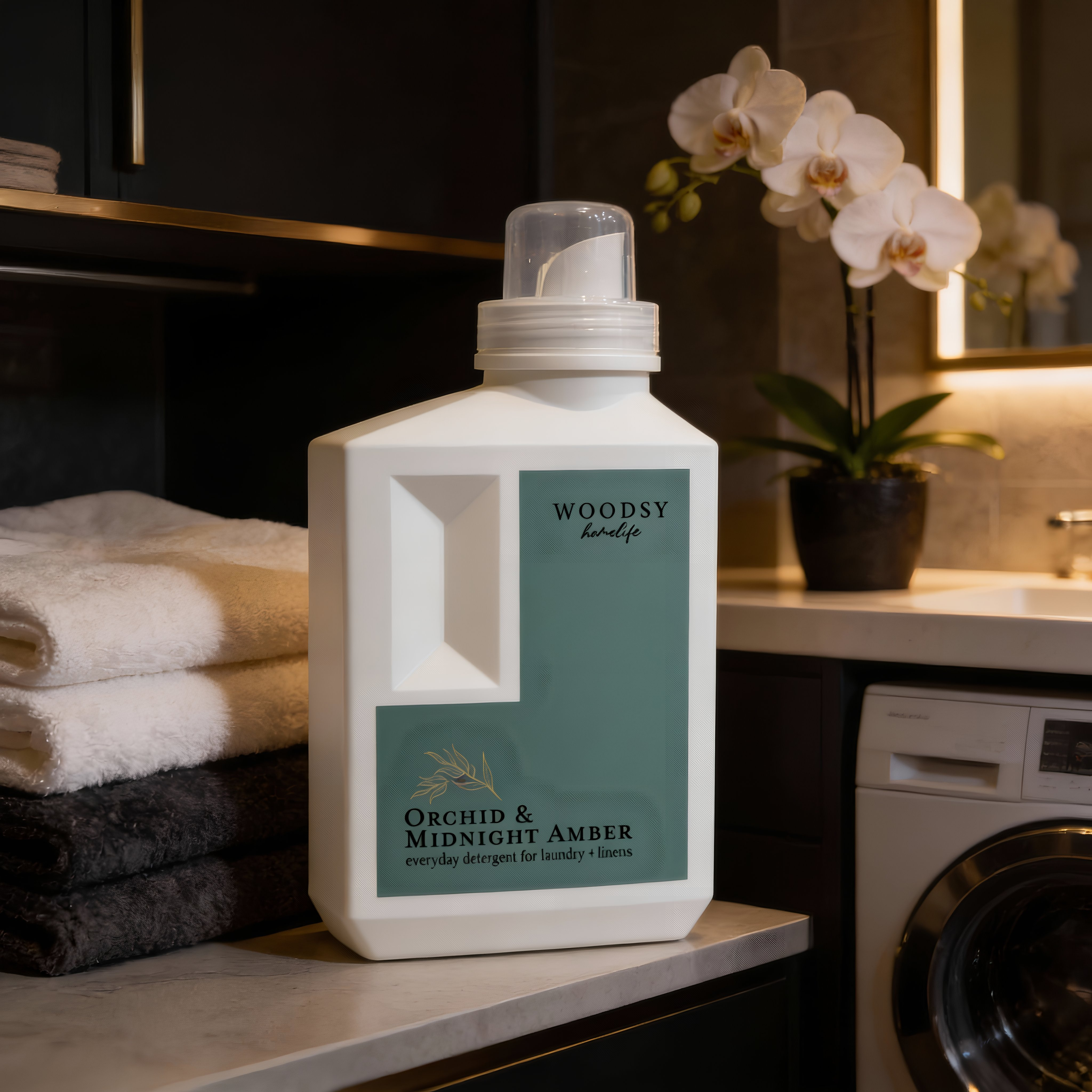 Orchid & Midnight Amber Laundry Detergent