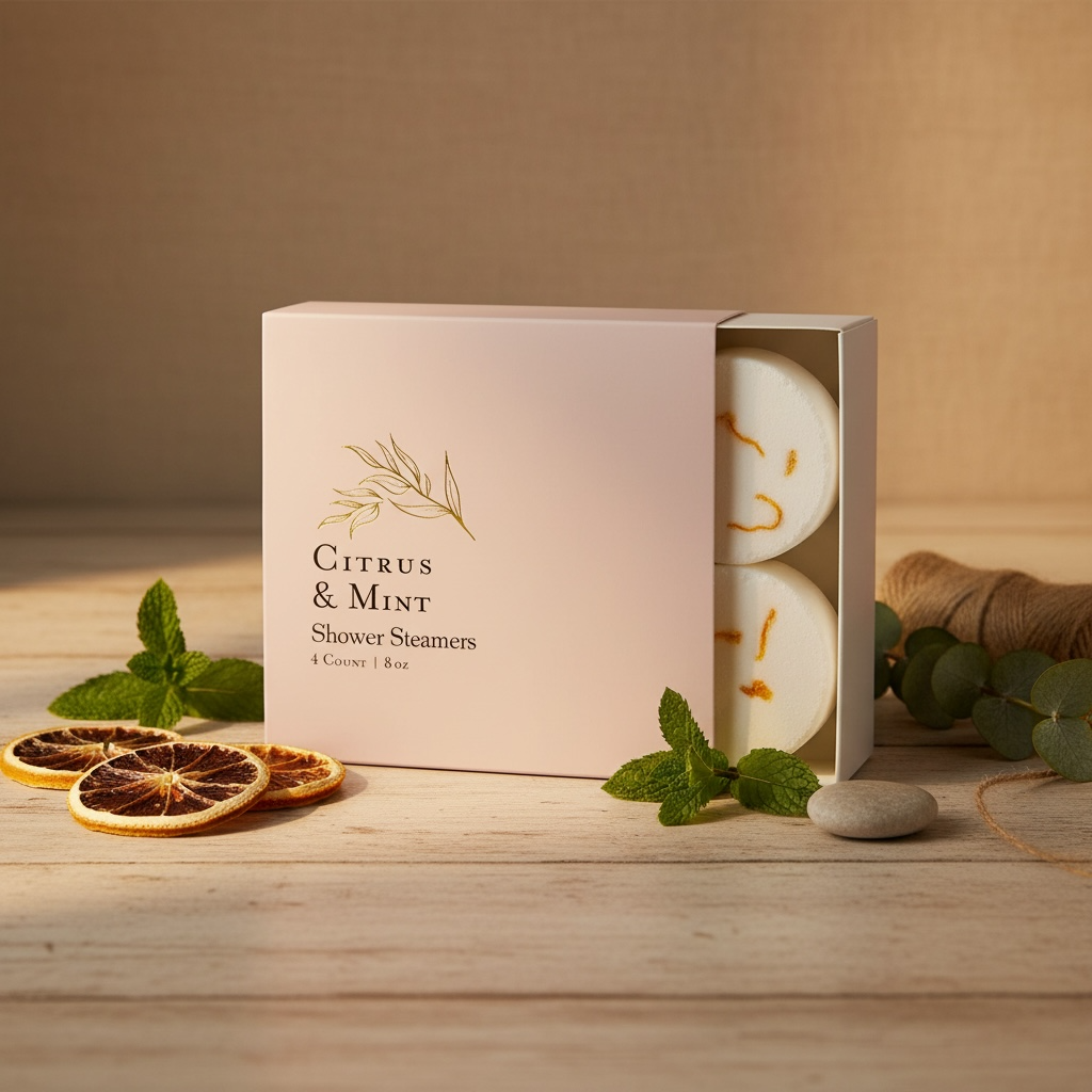 Citrus & Mint l Shower Steamer Gift Set