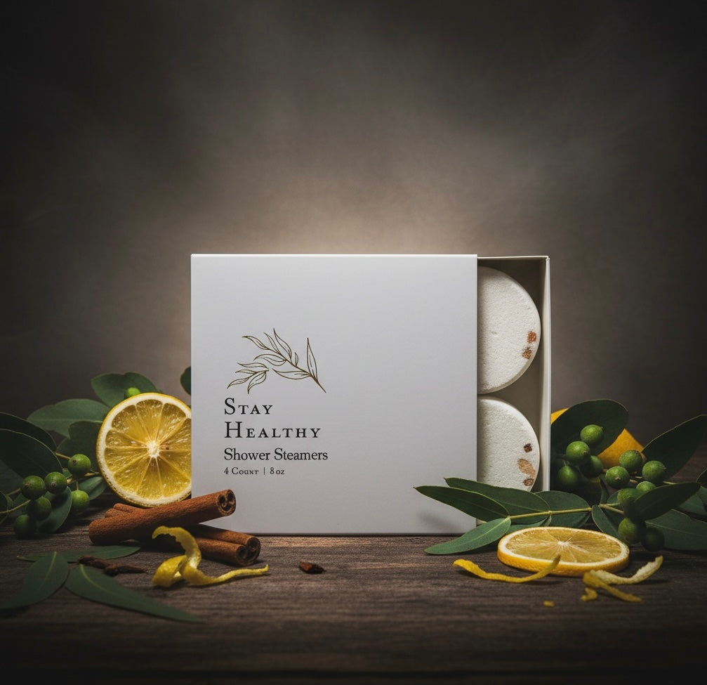 Stay Healthy- Immunity Blend l Shower Steamer Gift Set
