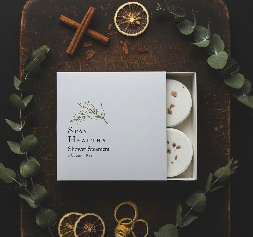 Stay Healthy- Immunity Blend l Shower Steamer Gift Set