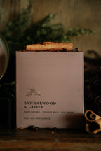 Sandalwood & Cloves l Gold Lid Boxed Candle