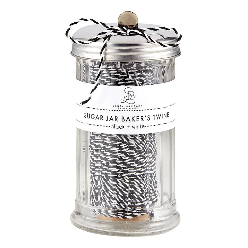 Sugar Jar Bakers Twine - Black and White