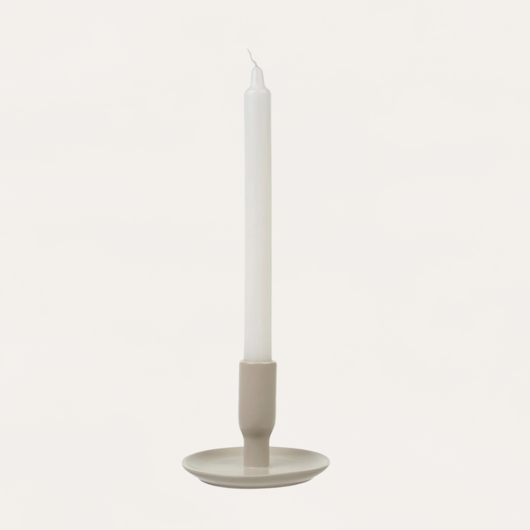 Boheme Candle Holder - White