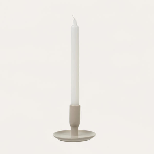 Boheme Candle Holder - White