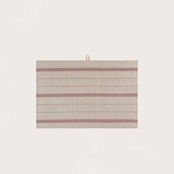 Wine Maison Stripe Linen Dishtowel