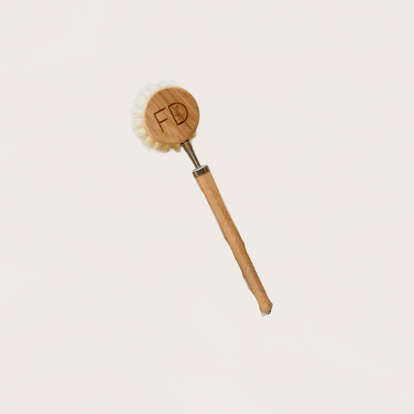 Long Handled Beechwood Dish Brush