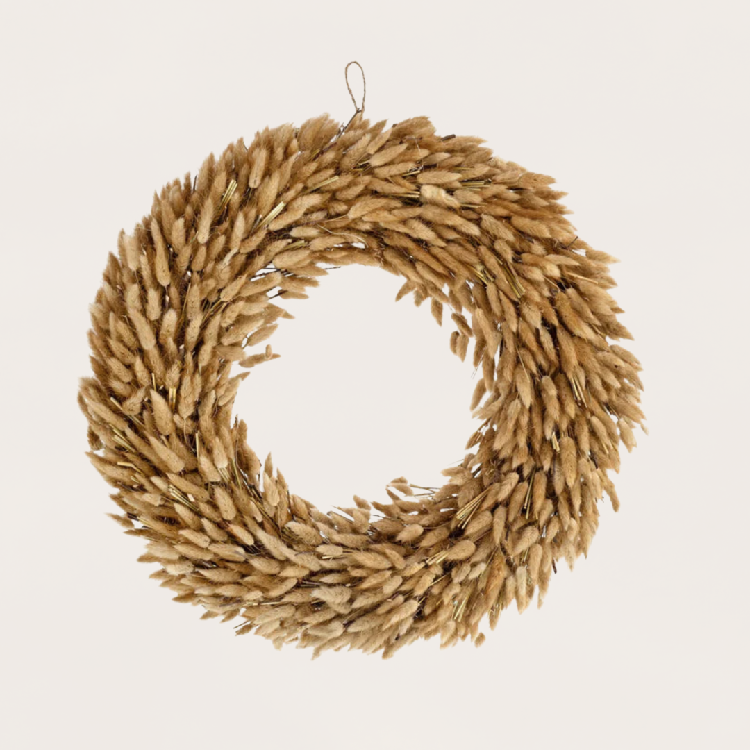 Bunny Tail Wreath