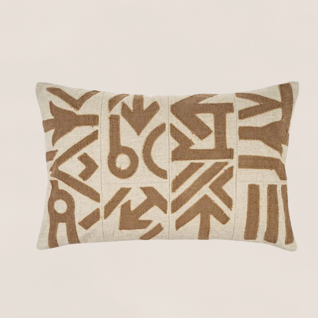 Kuba Patch Pillow