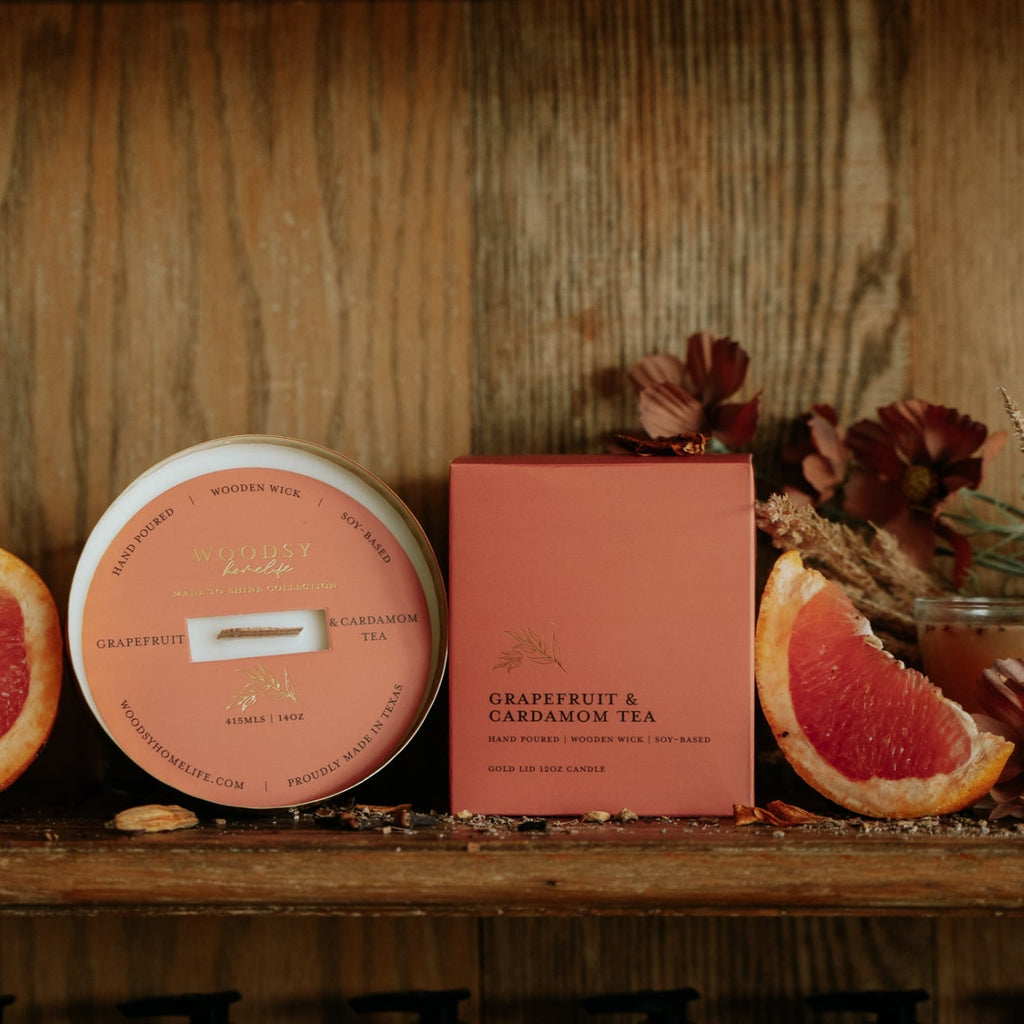 Grapefruit & Cardamom Tea | Gold Lid & Boutique Box