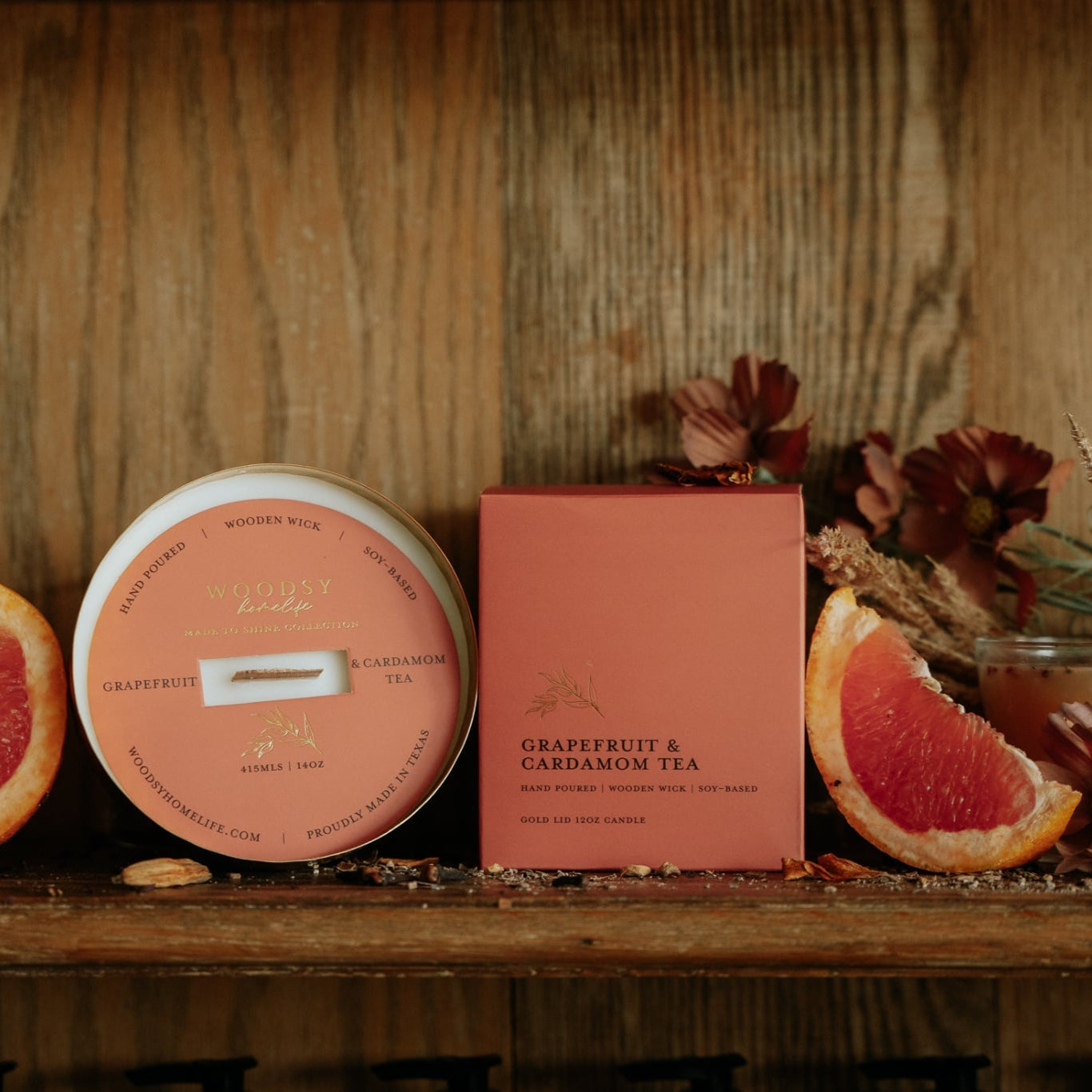 Grapefruit & Cardamom Tea | Gold Lid & Boutique Box